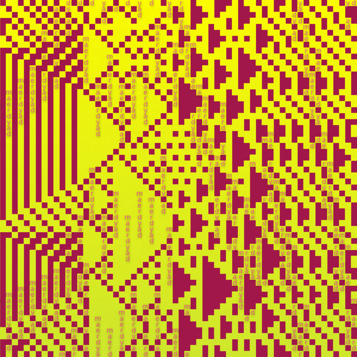 Textual Automata Machinery #12 static token preview