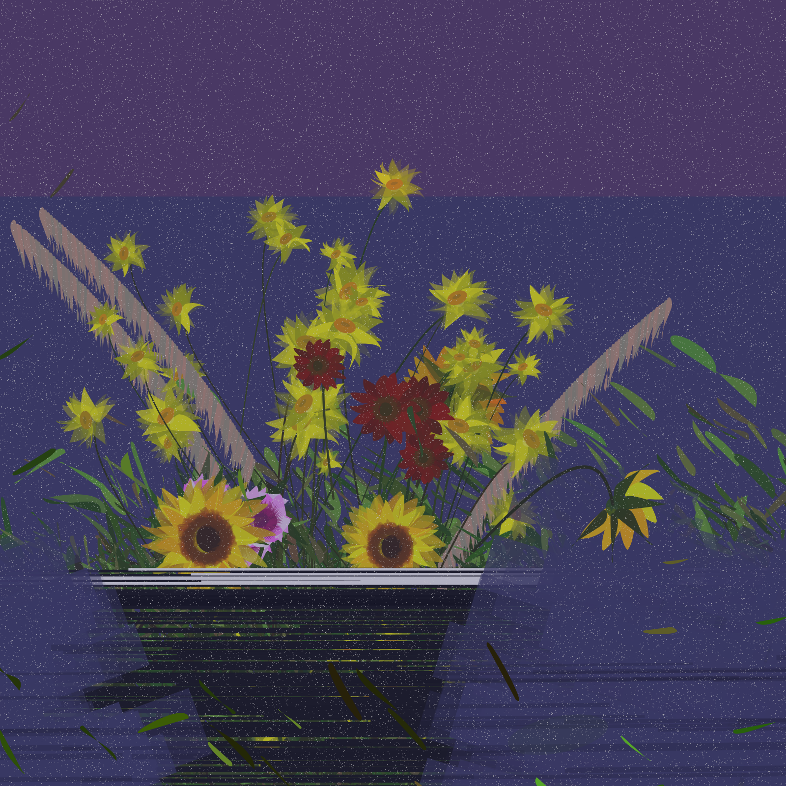 Wildflowers #121 static NFT preview
