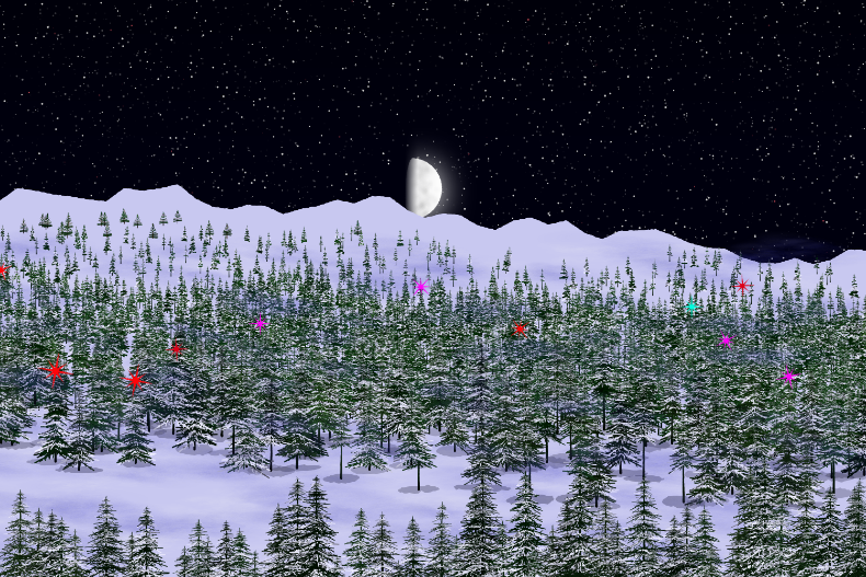 Evergreen Lights #179 static token preview
