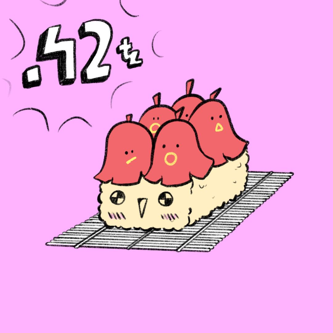 sketchy sushi #73 static token preview