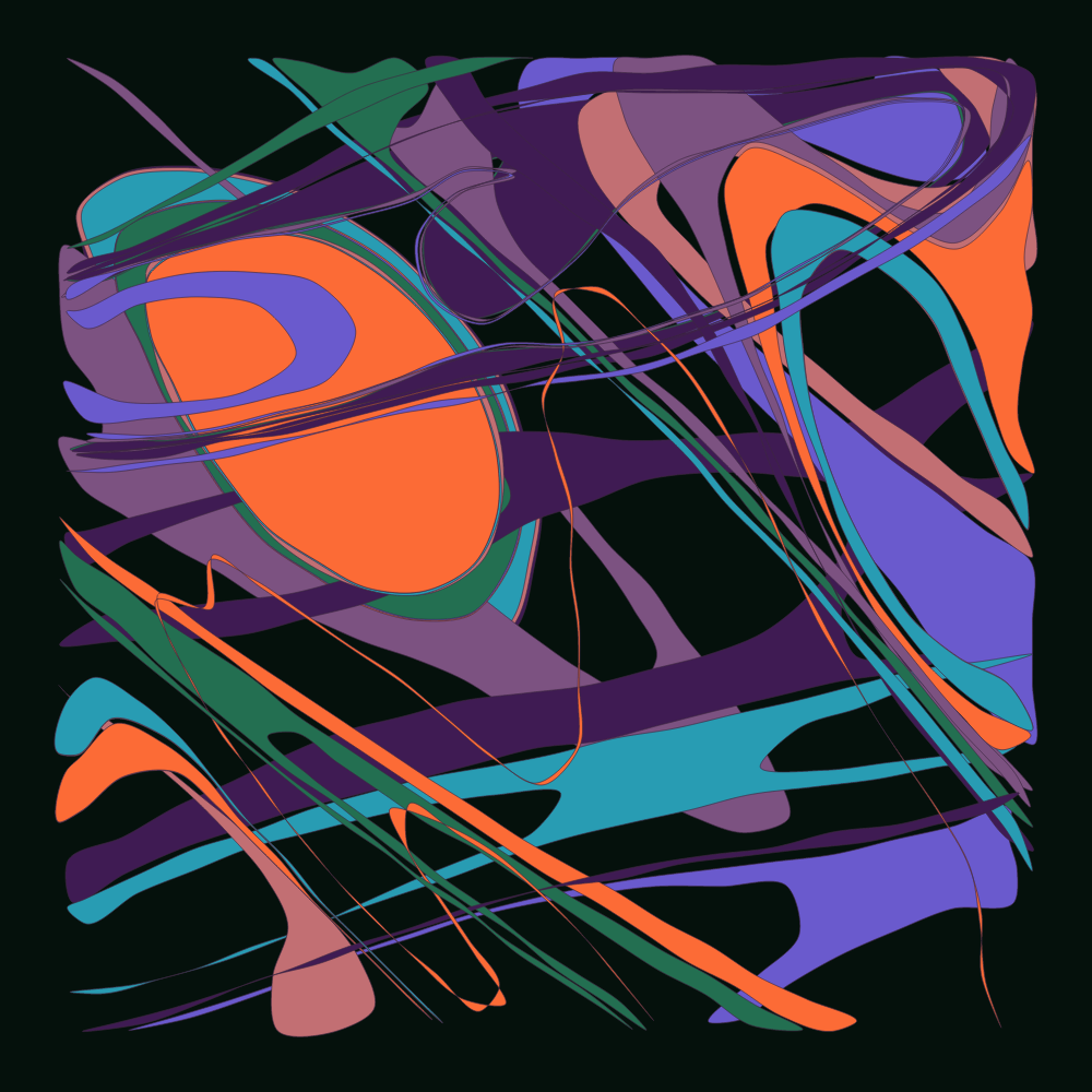 Geometric colorful shapes 3 #17 static token preview