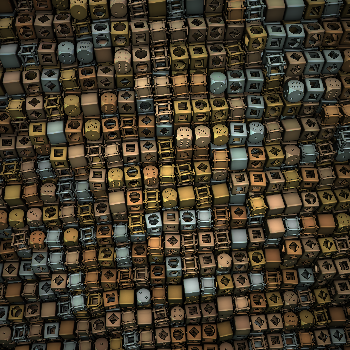 Tired Voxels #26 static NFT preview