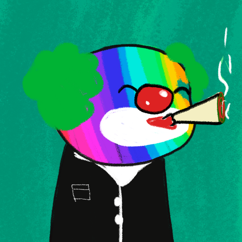 Peculiar clown #86 static token preview