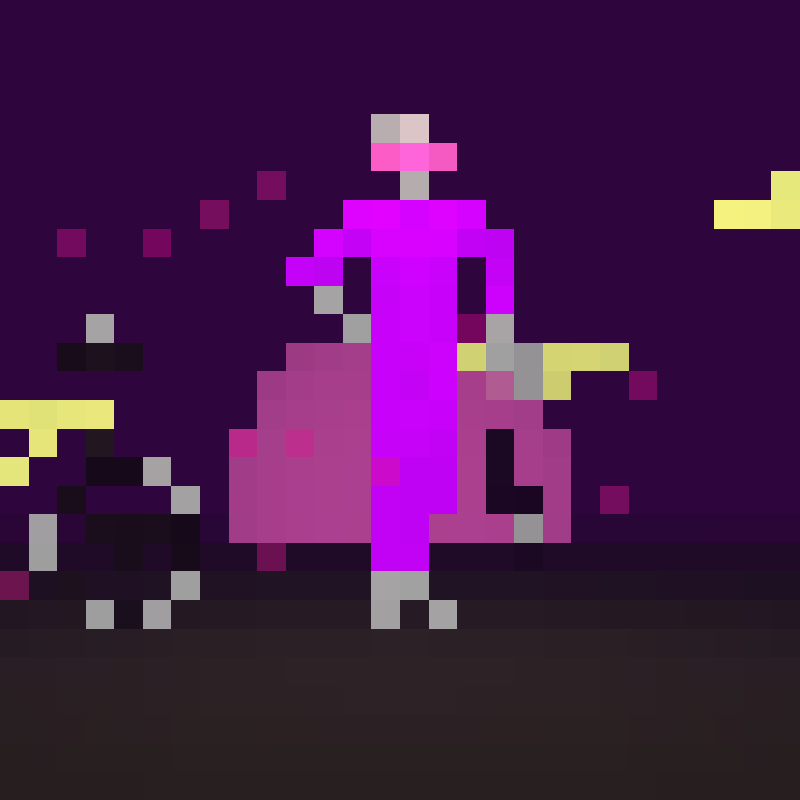 Sunset Dancers #70 static NFT preview