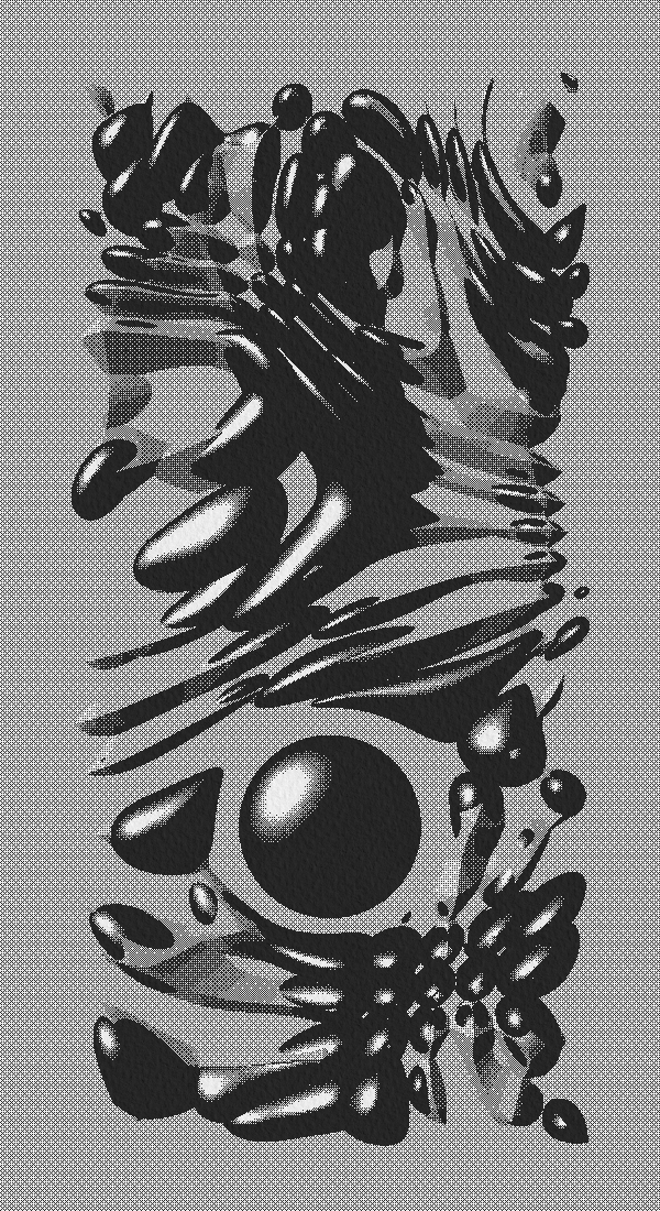 ferrofluid #55 static NFT preview