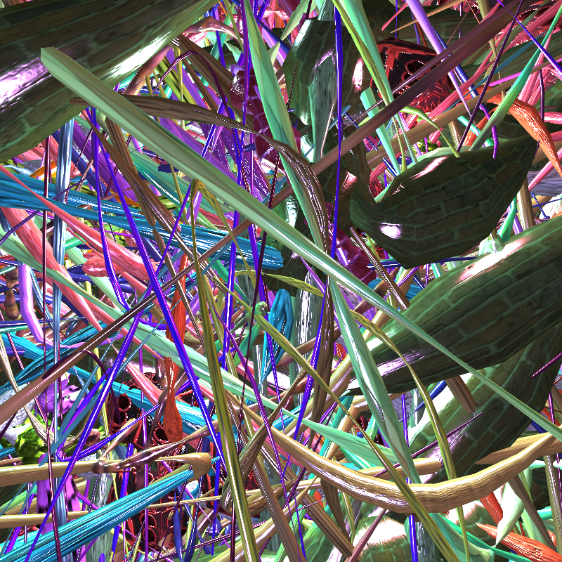 Prismatic Thickets #859 static NFT preview