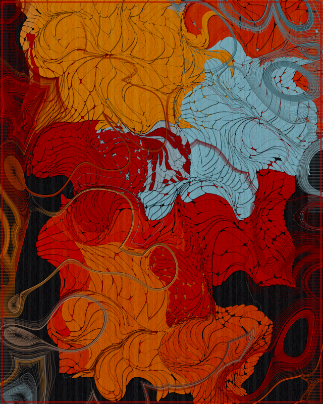 Plastic flows #43 static NFT preview