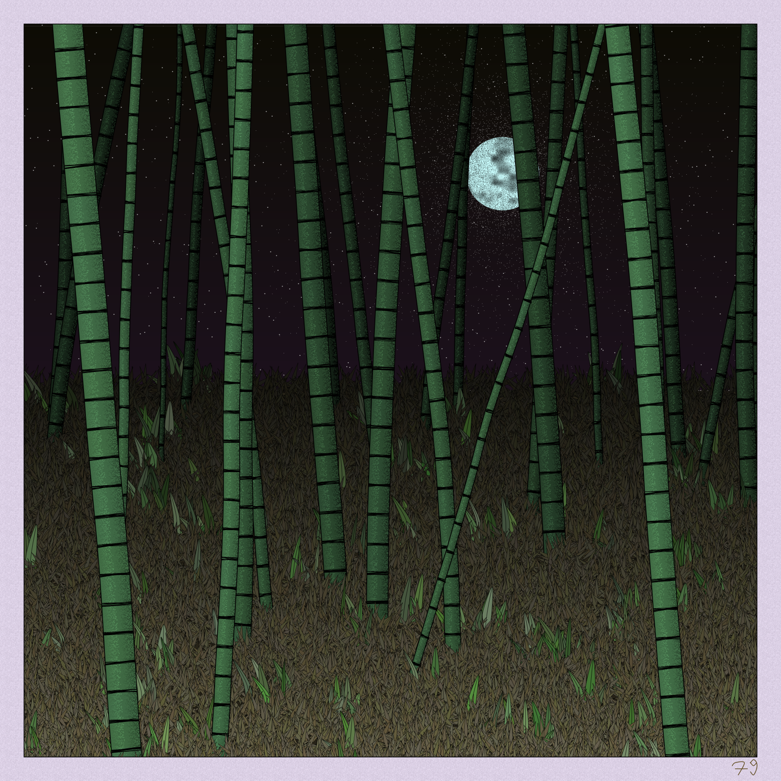 Bamboo #108 static NFT preview