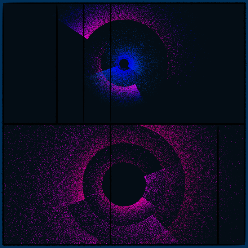 Mapped Orbits for Unbound Electrons #132 static NFT preview