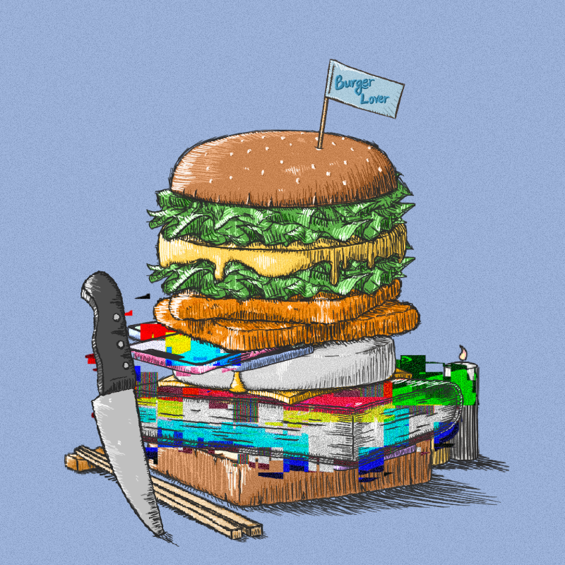 Burger/Sandwich Generator #112 static token preview