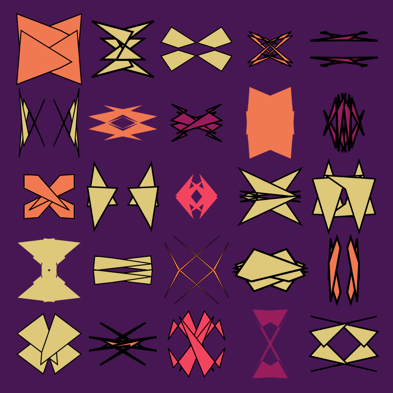 Secret Grid #63 static NFT preview