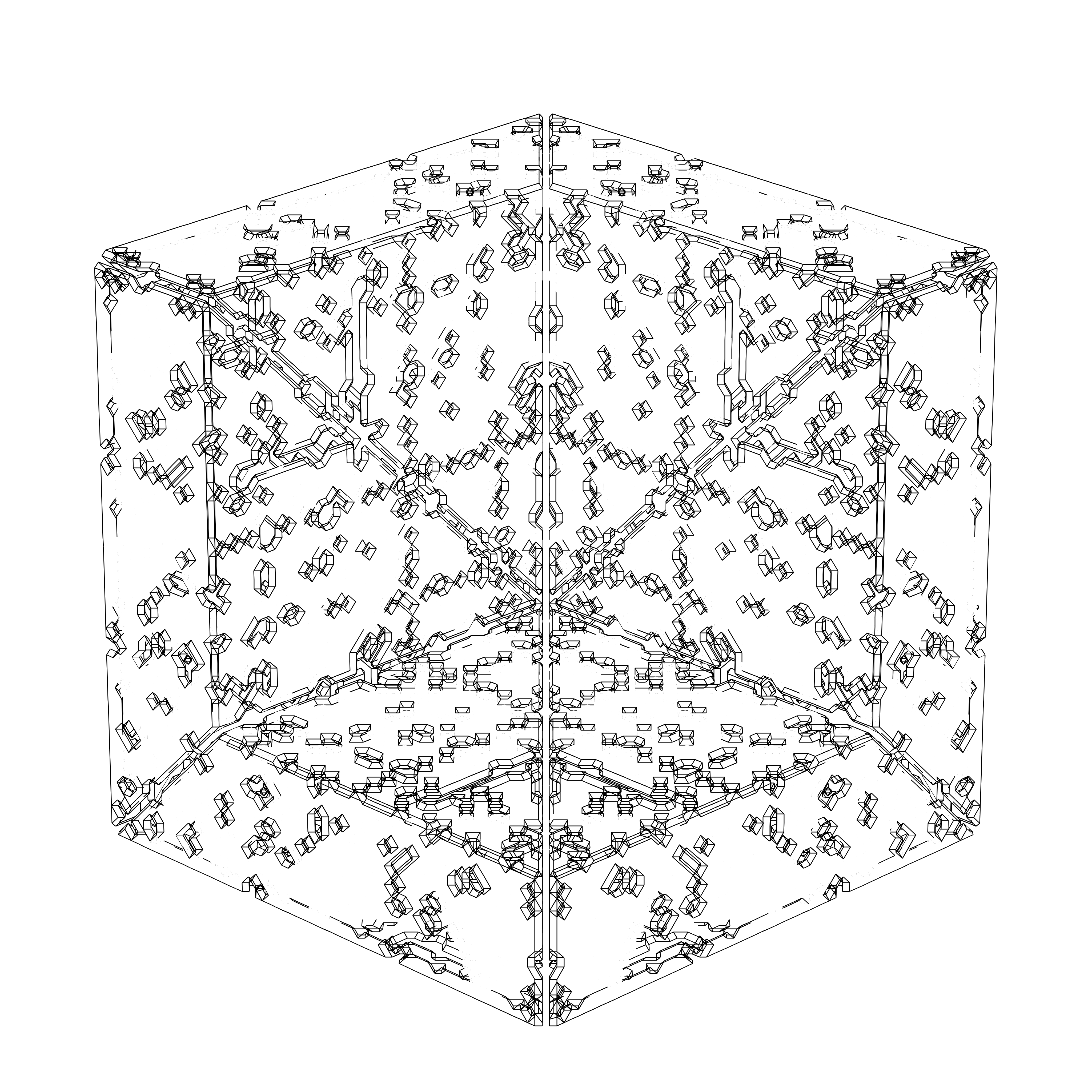 LL21 Alien Art Cube #722 static token preview