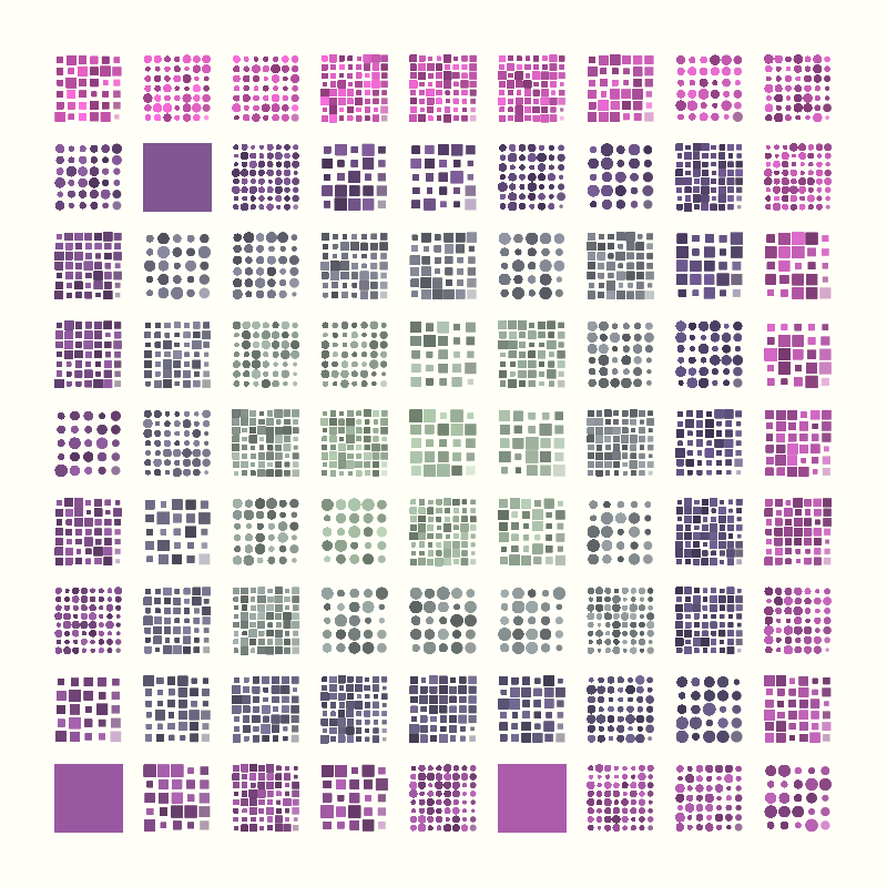 Pastel Grid #11 static token preview