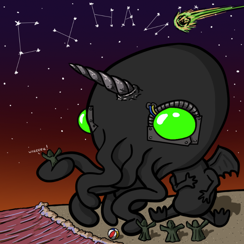 Chibi-thulhu #104 static token preview