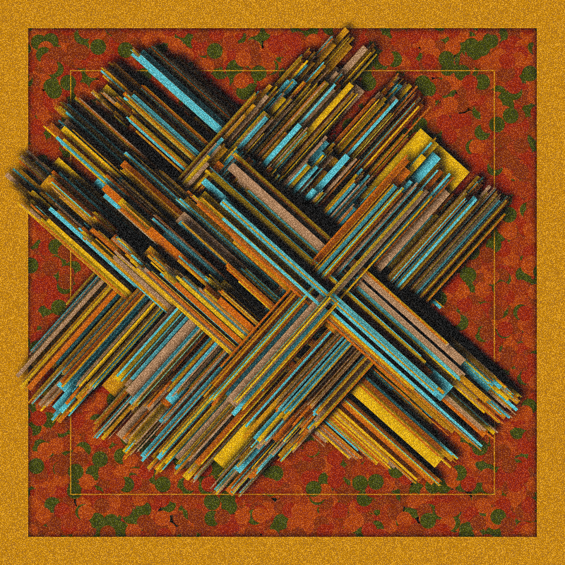 Cross Rectangles #6 static NFT preview
