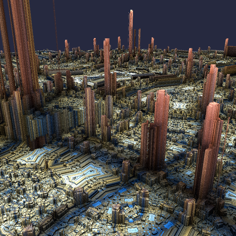 Alien Cities #53 static NFT preview