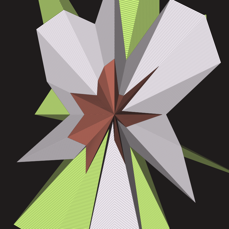 Jagged Star #9 static token preview