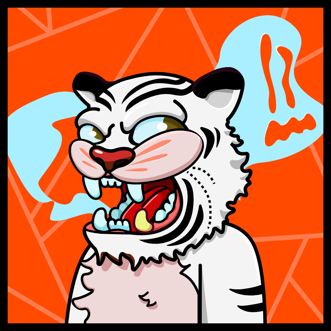 TIGERS Bored Club #25 static token preview