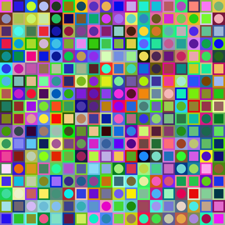 Square Dot Composition #503 static NFT preview