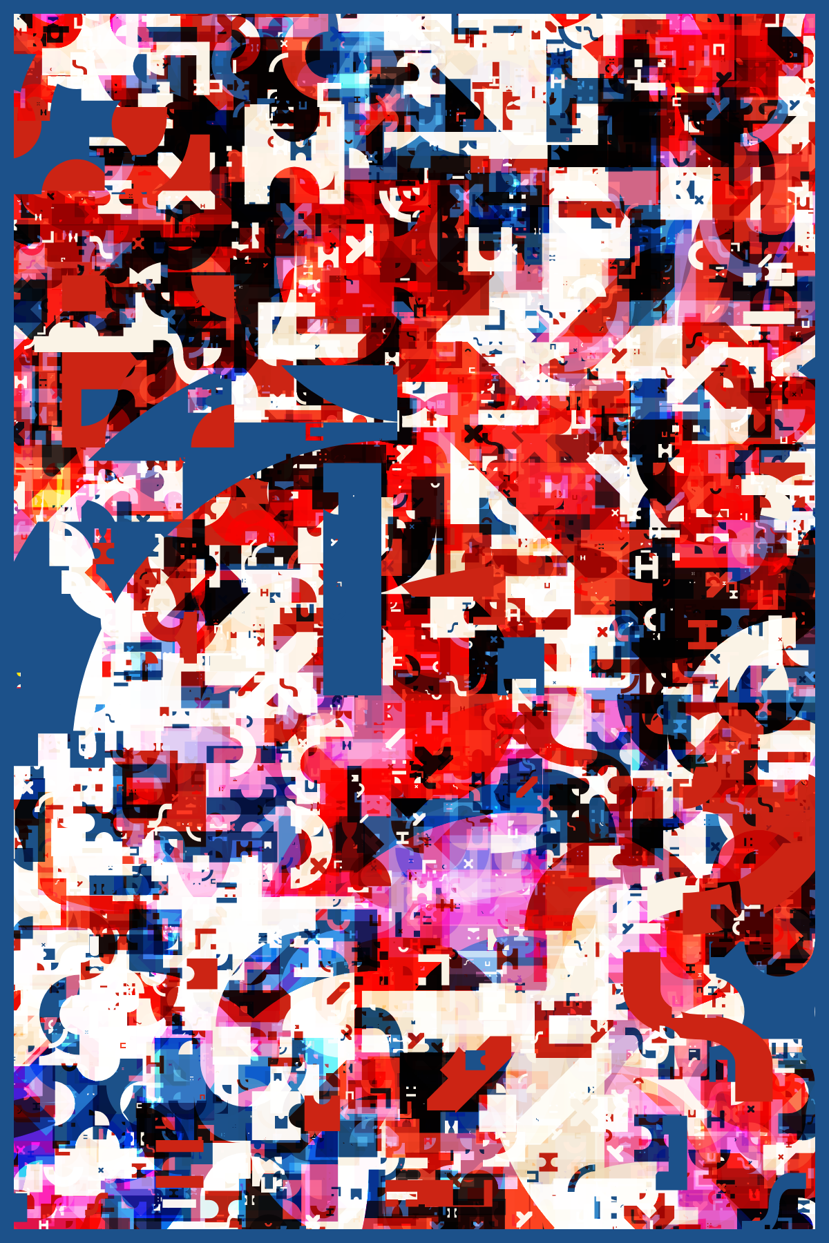 Type-o-Graphic #168 static NFT preview