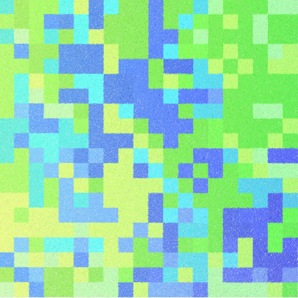 Hydrangea & Patchwork #320 static NFT preview
