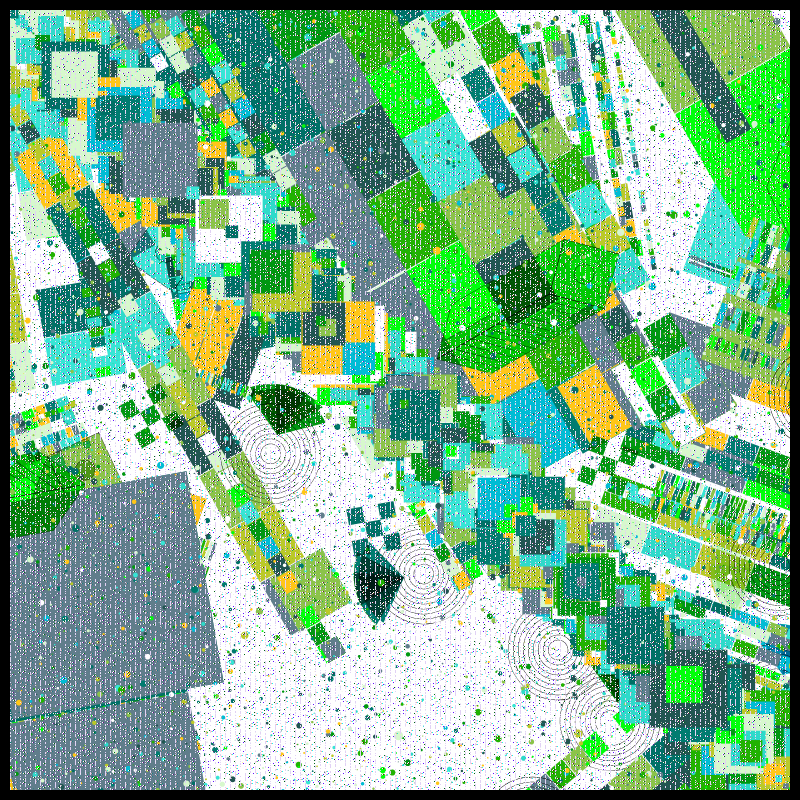 Abstract Life #231 static NFT preview