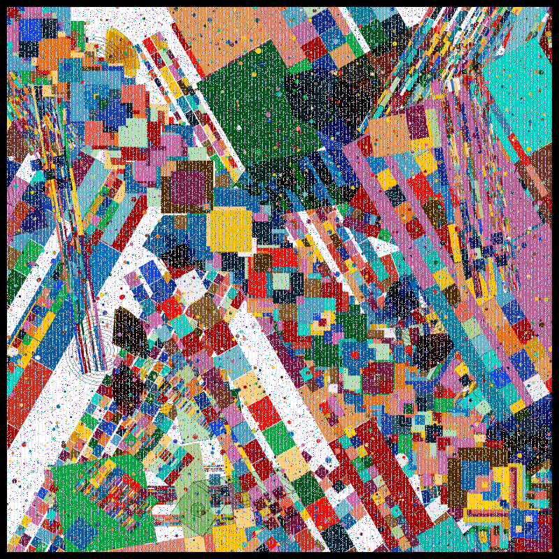 Abstract Life #145 static NFT preview