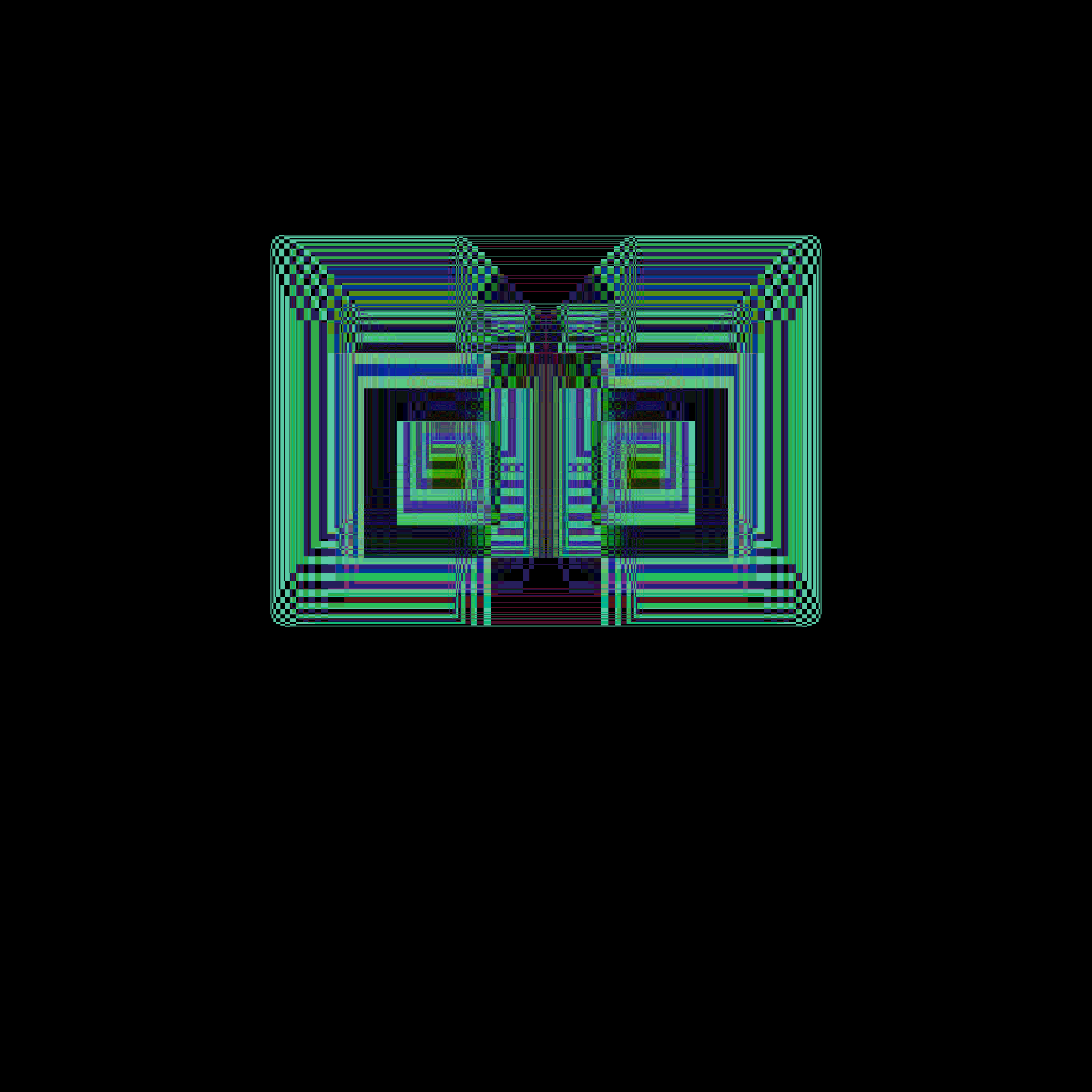 PixelShifter #166 static NFT preview