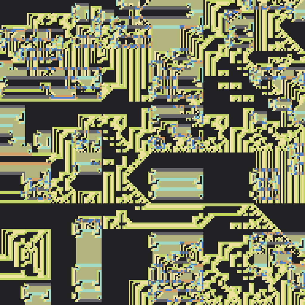 Zero-player game #404 static NFT preview