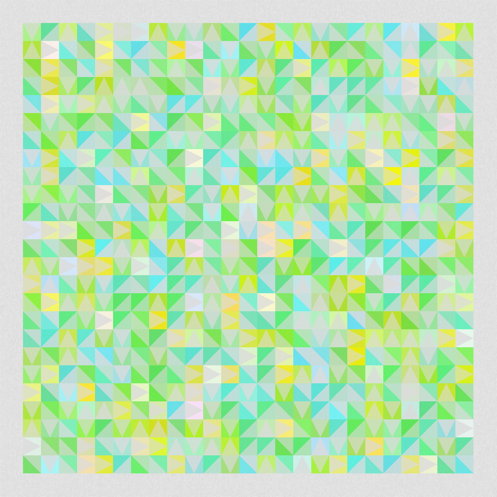 Triangle Pattern #79 static NFT preview