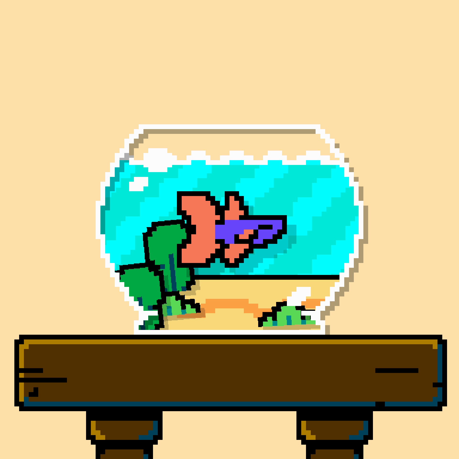 betta fish #243 static token preview