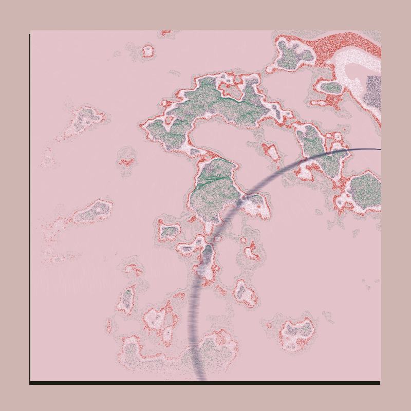Atypical Lands #121 static NFT preview