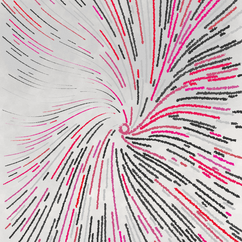 Crayon Attractors #43 static NFT preview