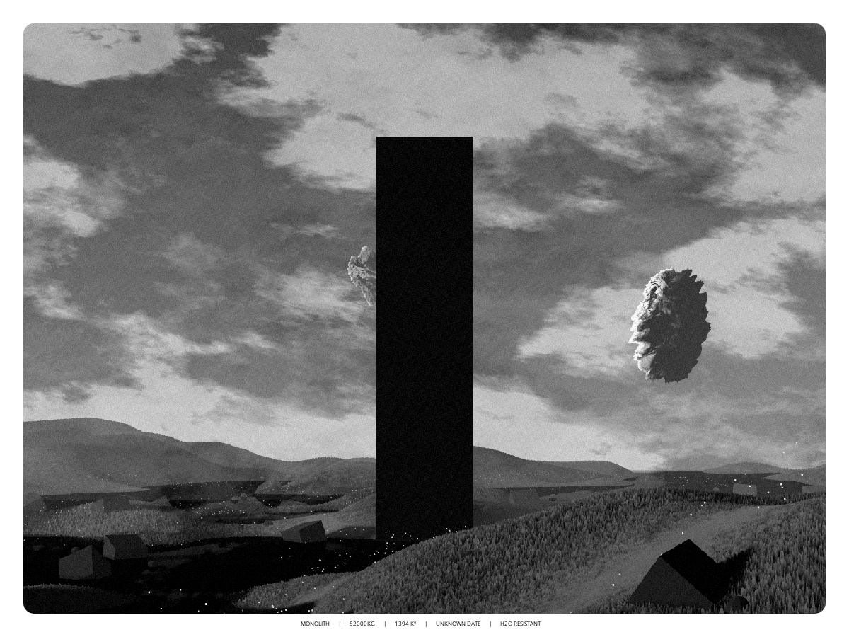 MONOLITH #256 static NFT preview