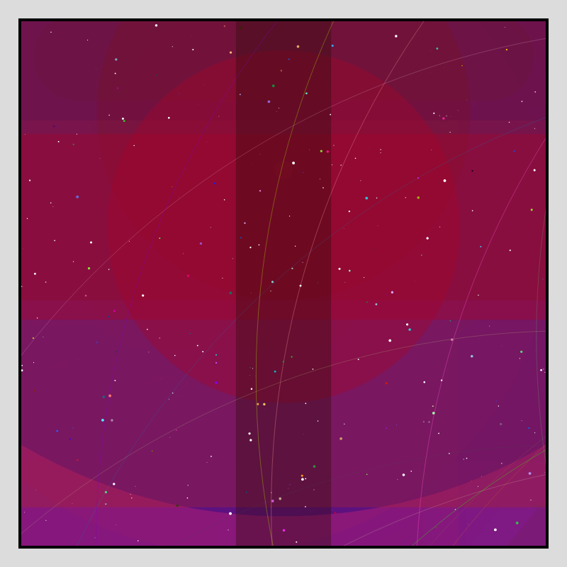 Color Field Starry B #63 static token preview
