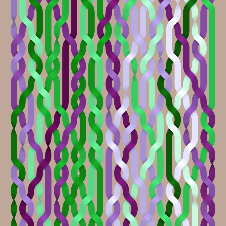 Endless Braids #53 static NFT preview