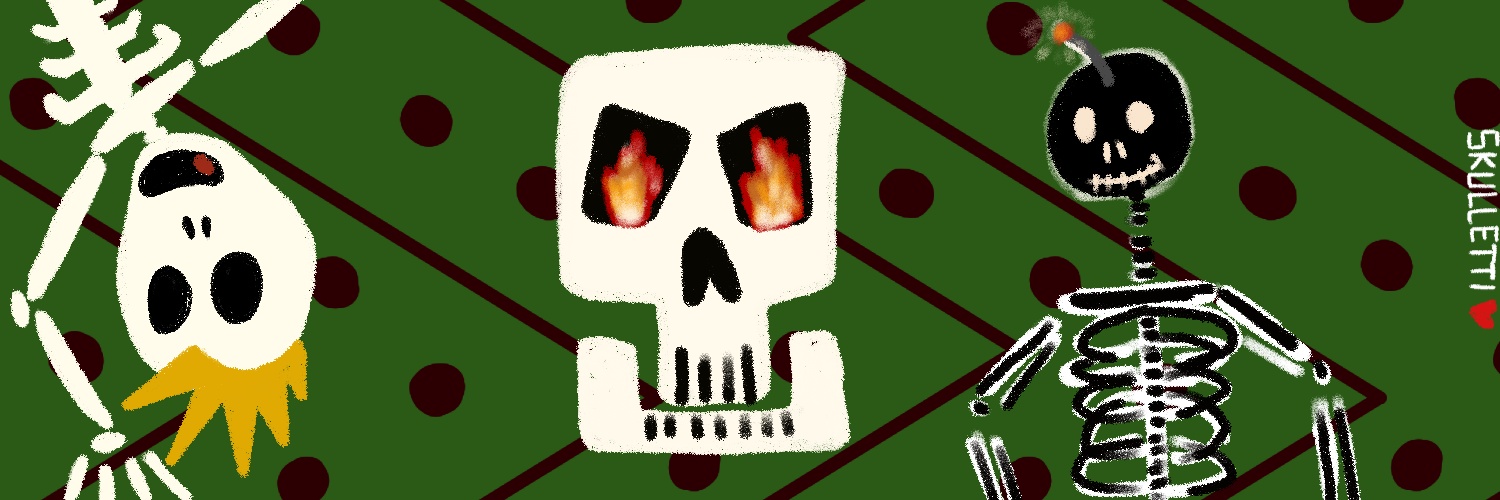 SKULLETTI TWITTER BANNER #381 static token preview