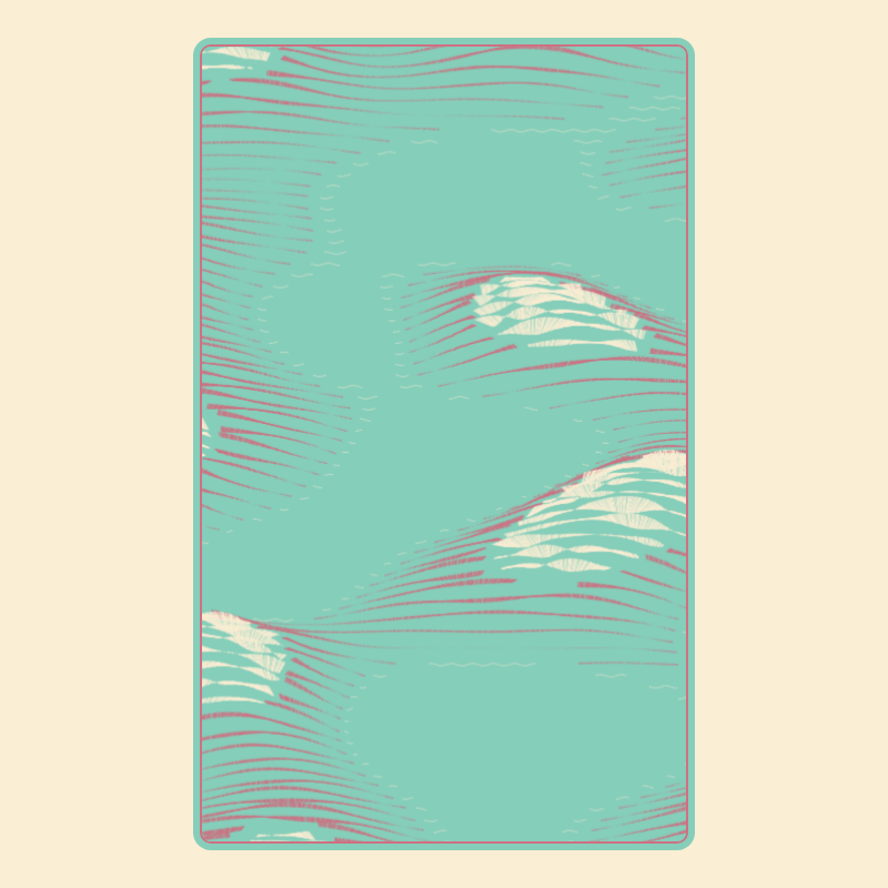 Topographic Playing Card #50 static token preview