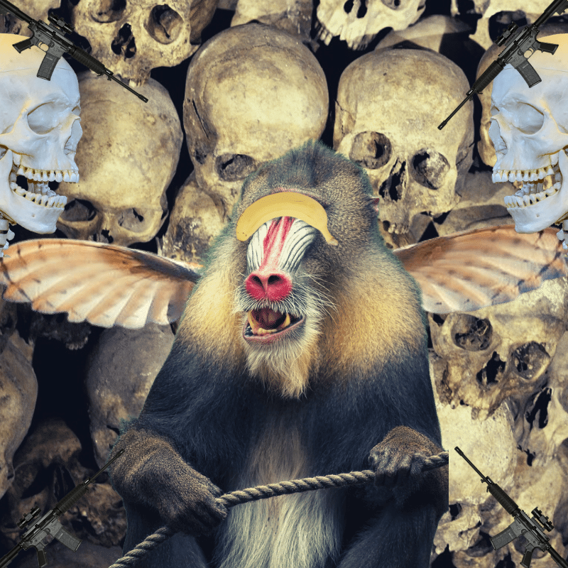 Blinded apes #30 static token preview