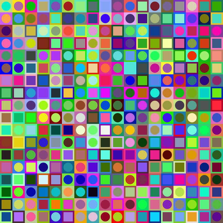Square Dot Composition #165 static token preview