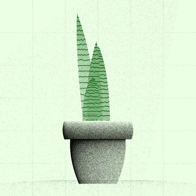 🌱 Potted & Printed #563 static token preview