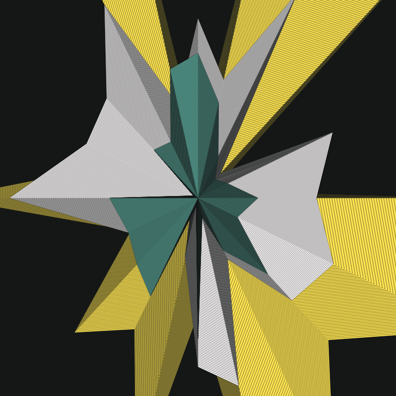 Jagged Star #25 static token preview