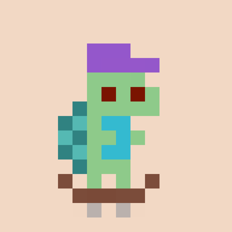 Tiny tortoises. #46 static token preview