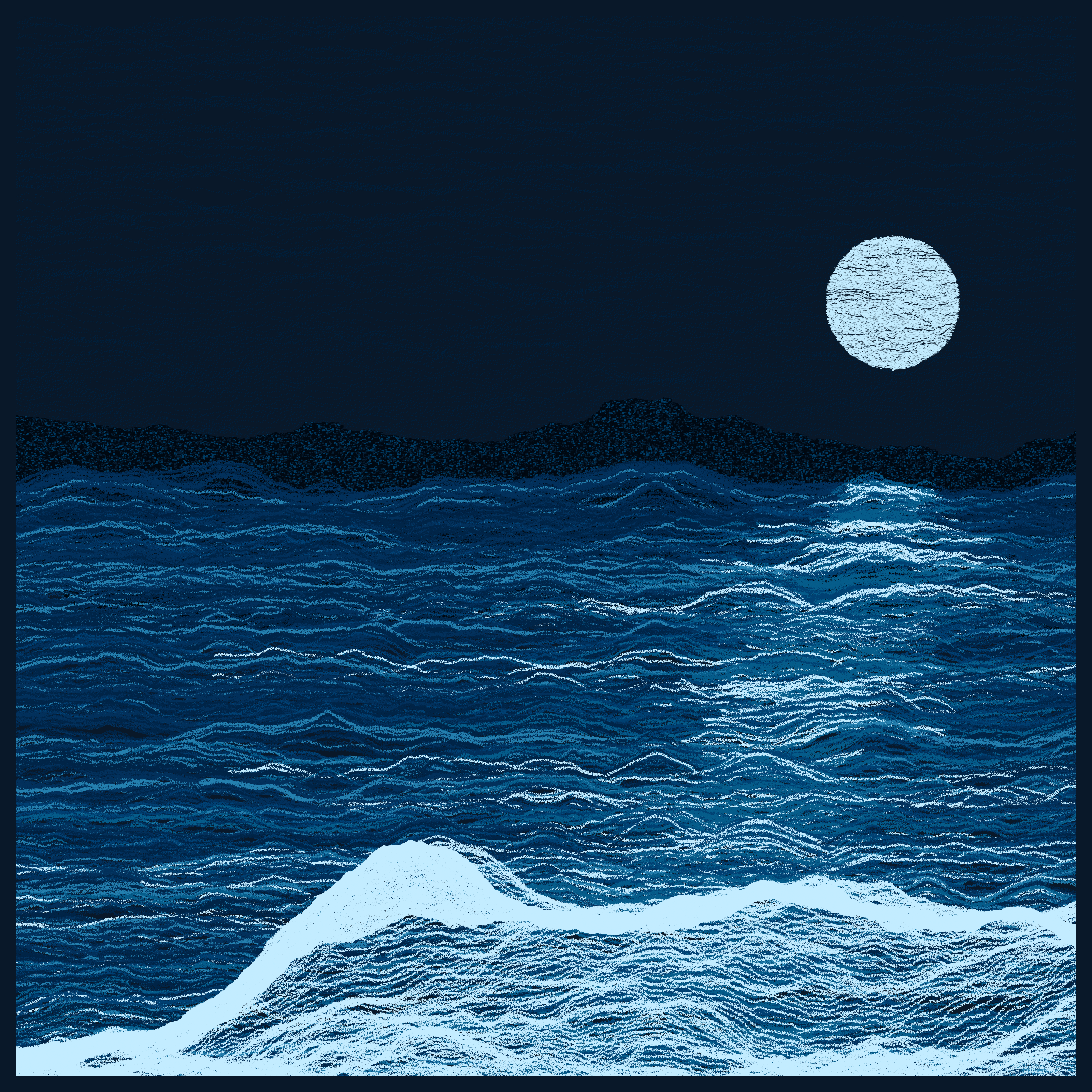 Moonlit Sea #94 static token preview