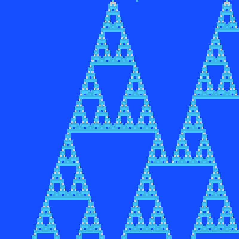 Totalistic Cellular Automata #490 static NFT preview