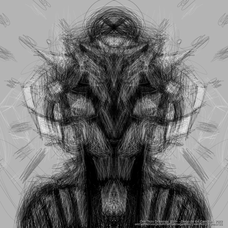 One Tezo Drawings_114+ #45 static token preview