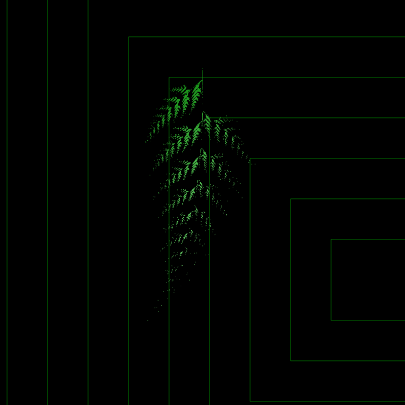 Fractal Leaves #22 static token preview