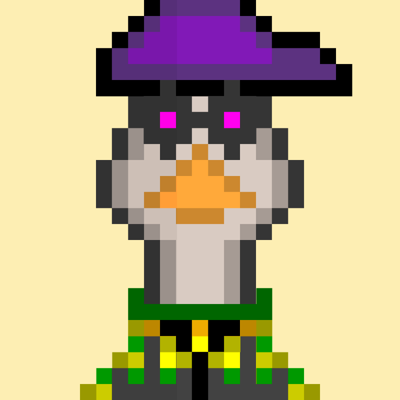 Morixels Goose #703 static NFT preview