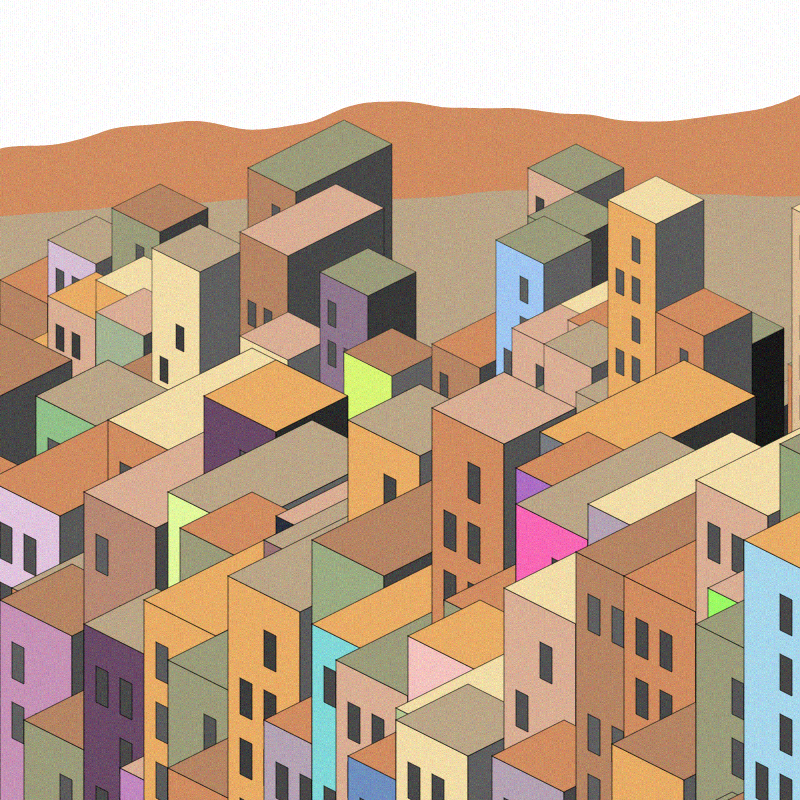 Coloured City #31 static token preview