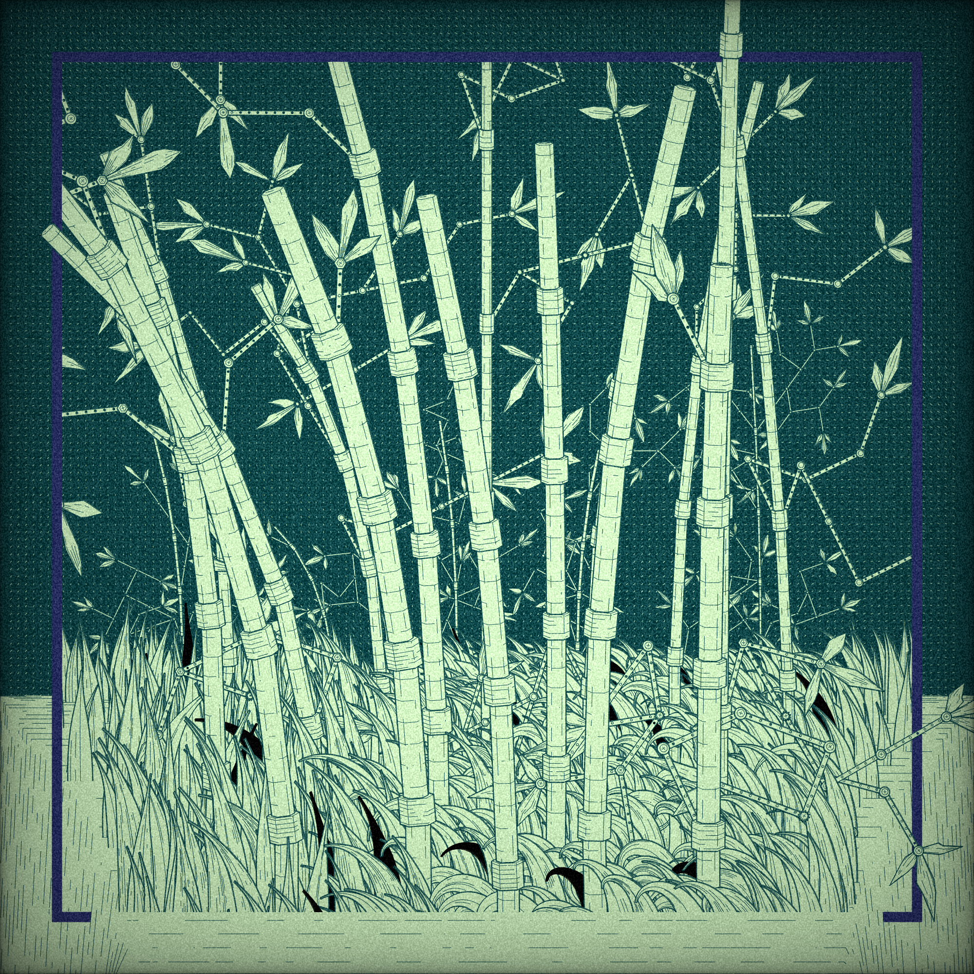 Mecha-Bamboo #168 static NFT preview